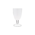 Thumbnail image #1 for Kadra Kitchenware Vikko Decor VD-I20-W Glass Goblet, 20.5 oz, White Bowl with Clear Stem Case of 24