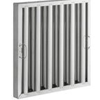 Thumbnail image #1 for ATSMFG MET MET-F2020 ATS MFG Stainless Steel Baffle Grease Filter, 19-1/2"H x 19-1/2"W x 1-3/4"D Case of 6