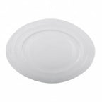 Thumbnail image #1 for G.E.T. Della Terra - EGS M16512OV-W White Melamine Irregular Oval Serving Dish, 16-1/2" x 12" Case of 3