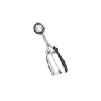 Thumbnail image #1 for Kadra Kitchenware Millvado M5324-BK Ice Cream Scoop, 1.6-Inch Diameter, Soft-Grip Handle, Black Stainless Steel Case of 12