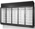 Thumbnail image #2 for True 5-Section Medium Temperature Glass Door Merchandiser, Self-Contained, Black Exterior/White Interior, 208-240V
