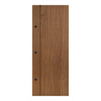 Thumbnail image #1 for Risch Chicago CMBFF-SHERWOOD 4.25X14 Faux-Wood Menu Board, 4-1/4" x 14", 3-Hole Binder Case of 25