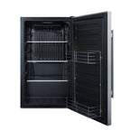 Thumbnail image #2 for Summit Commercial FF195 Commercial Reach-In Refrigerator, 3.13 cu. ft., Shallow-Depth, Reversible Solid Door, Automatic Defrost
