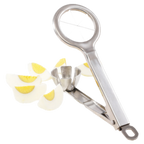 Thumbnail image #1 for Matfer Bourgeat 400497 Manual Egg Wedger, 6-Section, Stainless Steel, Dishwasher-Safe
