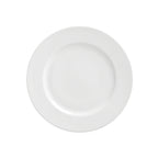 Thumbnail image #1 for Ten Strawberry Street Royal White RW0004 Round China Salad/Dessert Plate, 8-inch Case of 24