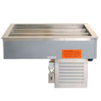 Thumbnail image #1 for Duke Manufacturing ADI-3M-TC-P 9-Pan Cold Food Drop-In Unit, Self-Contained Refrigeration, Straight, 1/3 Pan Size, Corrosion-Resistant Steel Exterior