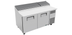 Thumbnail image #11 for True 67-Inch 2-Section Pizza Prep Table with 19-1/2-Inch White Polyethylene Cutting Board