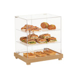 Thumbnail image #1 for Cal-Mil 23439-122 Bakery Case, Attendant-Serve Only, Upcycled Rice Hull Construction, 19.75"W x 15.5"D x 24"H