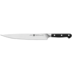 Thumbnail image #1 for Zwilling J.A. Henckels Pro 1002765 10" Forged Slicer Knife with High-Carbon No-Stain Steel Blade and Black Polymer Handle