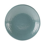 Thumbnail image #1 for G.E.T. Pebble Creek - EGS D814RR-ABY Melamine Coupe Plate, 8-1/4" Round, Abyss Blue, Pebble Textured Case of 6