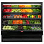 Thumbnail image #1 for Howard-McCray R-OP35E-6-B-LED Produce Open Merchandiser, 75"W x 78-1/2"H, 3 LED-Lit Shelves, Remote Refrigeration