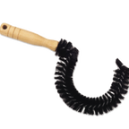 Thumbnail image #1 for Alegacy Foodservice Products 298 Coffee Decanter Brush, 11-1/2" Black Bristles, Wood Handle Case of 24