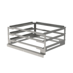 Thumbnail image #1 for Cadco OCR-Q3 Cooling Rack for 3 Quarter-Size Sheet Pans, Stainless Steel