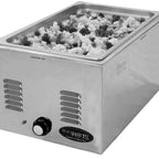 Thumbnail image #5 for Eagle Group RedHots 1220FWD-120 Countertop Electric Food Warmer, 12 x 20 Pan Opening, Wet/Dry, Stainless Steel, Infinite Controls
