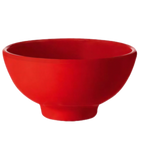 Thumbnail image #1 for G.E.T. GET B-628-RSP Melamine Bowl, 22 oz, Red, 6-1/4" Diameter x 3"H 1 Dozen