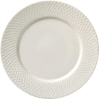Thumbnail image #1 for Libbey Purity by Bauscher 669006762000000 Porcelain Plate, 6-1/2-Inch Round, Embossed Rim