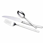 Thumbnail image #2 for Steelite International Walco, Vogue WL2507FST Dessert Spoon, 7", Forged Handle, 18/10 Stainless Steel, Fieldstone Finish Pack of 1 Dozen