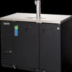 Thumbnail image #5 for Everest Refrigeration EBDS2-BB-24 Back Bar and Direct Draw Keg Refrigerator Combo, 49-Inch, Black, 1 Half-Barrel Keg