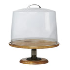 Thumbnail image #2 for Cal-Mil Madera 4310-5-99 Wood Cake Stand, 12-3/4" Diameter x 5"H, Rustic Pine