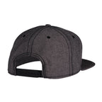 Thumbnail image #2 for Chef Works 191188-BLK-SM Chambray Chef Hat, 6-Panel Low-Profile, Snap-Back Closure, Black