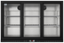 Thumbnail image #9 for KoolMore 53-Inch Three-Section Back Bar Refrigerator with 3 Sliding Glass Doors, 11.3 Cu. Ft., Black