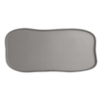 Thumbnail image #1 for Steelite International Delfin, Marisol Driftwood 7006DD031 Extra-Large Rectangular Fruit Sandwich Platter, Melamine, Gray, 27 x 13 x 1.25 in