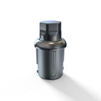 Thumbnail image #1 for NBR Equipment FT-RS Adjustable Bullet Foot for 1-5/8" OD Round Tubing, Zinc & Stainless Steel, 2,000 lb Capacity
