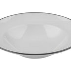 Thumbnail image #1 for Mikasa Hospitality (Lifetime Brands, Inc.) ID Fine 5324468 Deep Plate, 14 oz, Round Fine China, Modest Black Case of 12