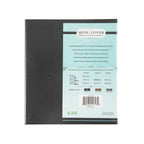 Thumbnail image #1 for CAC China MCC2-11BK 2-Panel Faux Leather Menu Cover, 8-1/2" x 11", Black Case of 30