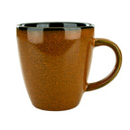 Thumbnail image #1 for International Tableware Luna LU-17-TA 14 oz Terracotta Stoneware Coffee Mug with Reactive Glaze Case of 3 Dozen
