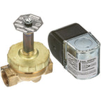 Thumbnail image #1 for AllPoints Foodservice Parts & Supplies Parker 581018 Hot Water Solenoid Valve, 1/2" Pipe, 180°F, 150 PSI, 120/240V Coil