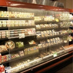 Thumbnail image #1 for Curtron Products NS-CLEAR Retractable Clear PVC Display Cooler Night Shade, 48" Wide x Up to 72" High, Horizontal or Vertical Mount