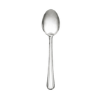 Thumbnail image #1 for Thunder Group Domilion SLDO104 Heavy-Weight Dinner Spoon, 7.01", Line-Trimmed Handle, 18/0 Stainless Steel Case of 50 Dozen