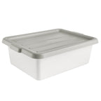 Thumbnail image #1 for CAC China BTCV-57GY Bus Box Cover, Polypropylene, Gray, 23-1/4"L x 16-7/8"W