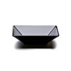 Thumbnail image #1 for G.E.T. Squared - EGS DB772SQ-B Square Melamine Bowl, 22 oz, Black, 6-1/2 x 6-1/2 x 2 in Case of 6