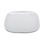 Thumbnail image #1 for G.E.T. Arctic Mill SCS-6-AM-W Square Melamine Bread/Side Plate, White, 6 x 6 in Case of 2 Dozen