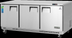 Thumbnail image #5 for Everest Refrigeration ETBR3 Three-Section Back-Mount Undercounter Worktop Refrigerator, 22 Cu. Ft., Solid Doors