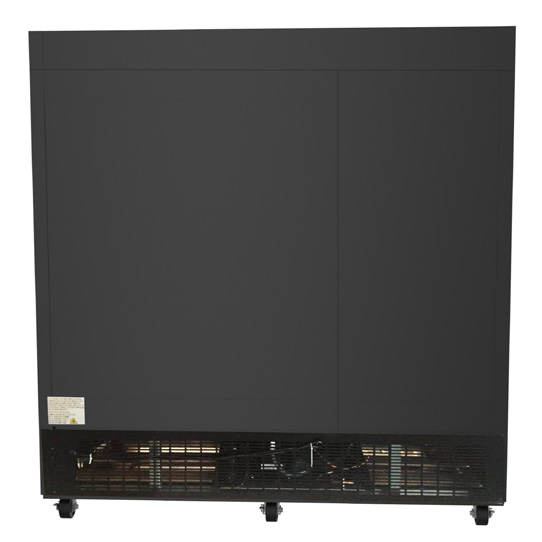Product image #6 for KoolMore 78-Inch Three-Door Glass Door Merchandiser Refrigerator, 53 Cu. Ft., Black Stainless Steel