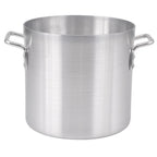 Thumbnail image #1 for Stanton Trading ASTP12 12 Qt Aluminum Stock Pot, 9-3/4" Diameter, Without Cover, Reinforced Rim, 4mm