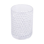 Thumbnail image #1 for G.E.T. Huxley HX-14R-CL 14 oz Clear SAN Plastic Double Rocks Drinking Glass, 3.25 in Dia x 4.4 in H Case of 2 Dozen