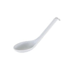 Thumbnail image #1 for Thunder Group Classic 7200WT Melamine Asian Soup Spoon, White, 6 in, 5/8 oz Case of 60 Dozen