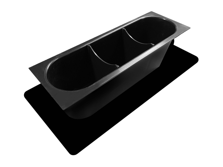 Product image #2 for Bottle Well Holder with Removable Slats for 18-Inch Deep Raised-Lip Ice Bins