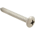 Thumbnail image #1 for AllPoints Foodservice Parts & Supplies 6121232 Truss Head Sheet Metal Screw, 12 x 2 in, Stainless Steel