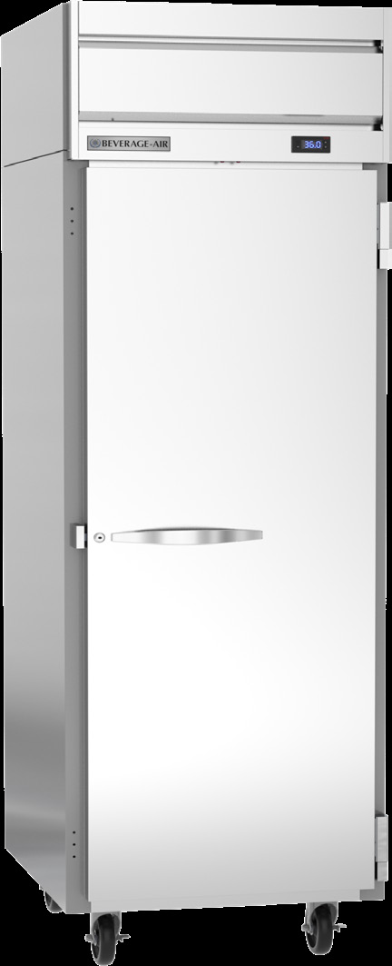 Product image #6 for Beverage-Air Horizon Series One-Section Top-Mount Reach-In Refrigerator with Solid Right-Hand Door, 21.17 Cu. Ft.