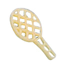 Thumbnail image #1 for Arcobaleno Pasta Equipment AEX30STELLA#515 Pasta Extruder Die #515, Tennis Racket, Bronze