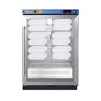 Thumbnail image #2 for Summit Commercial PureTherm PTHC65G Blanket Warmer, 4.57 cu. ft., Digital Controls, 90°-140°F, Glass Door