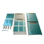 Thumbnail image #1 for Cornelius 630001205 Enclosed Stainless Steel Cabinet Stand with 6-Inch Die-Cast Legs for 2323 Drop-In Units