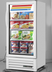Thumbnail image #5 for True One-Section Glass Door Freezer Merchandiser, -10°F, Hinged Door, Bottom-Mount, 3 Shelves