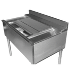 Thumbnail image #1 for Eagle Group 2200 Series SC-18/22-42 Sliding Ice Chest Cover, 42"W, Type 304 Stainless Steel, for 1800 &