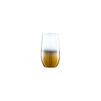 Thumbnail image #1 for Kadra Kitchenware Vikko Decor VD-2212-OG Highball Glass, 12.5 oz, Gold Ombre Case of 24